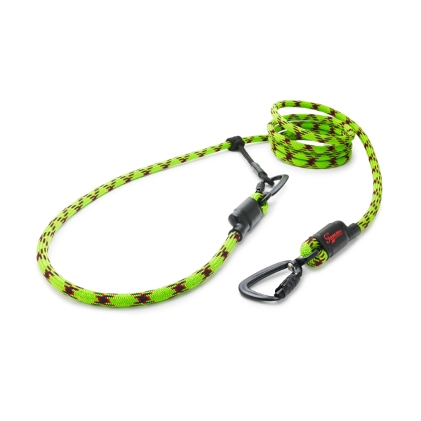 EASYLONG Hundeleine TWIST - L - 3m - grüner Python